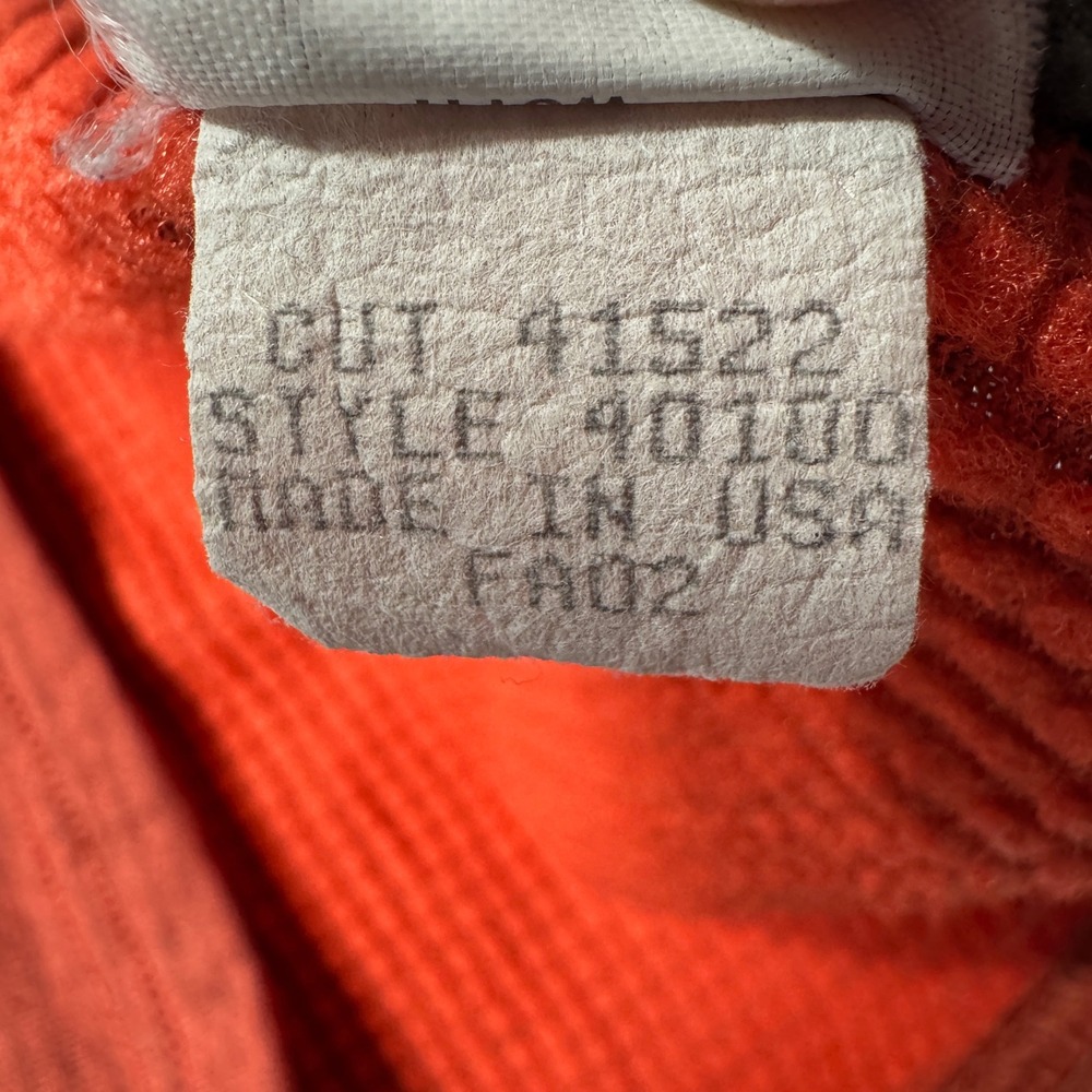 Vintage Patagonia Mens Large R1 Flash Pullover Red Grid Fleece Half Zip USA 2002 - Picture 4 of 10